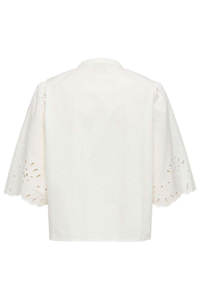 Only witte dames blouse | Achteraanzicht