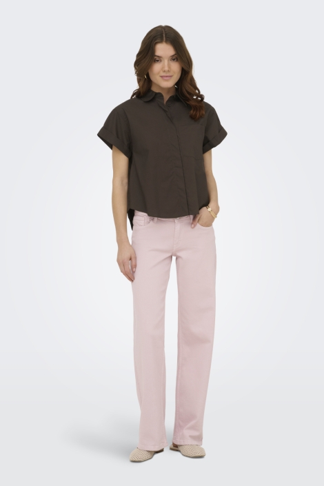 Only bruine dames blouse | Model