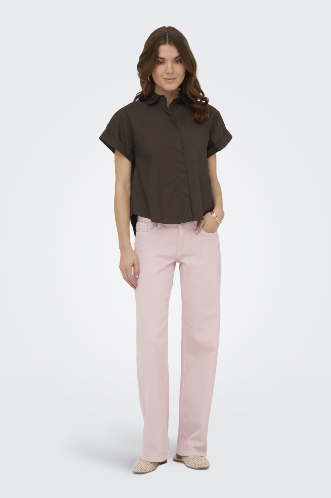 Only bruine dames blouse | Model