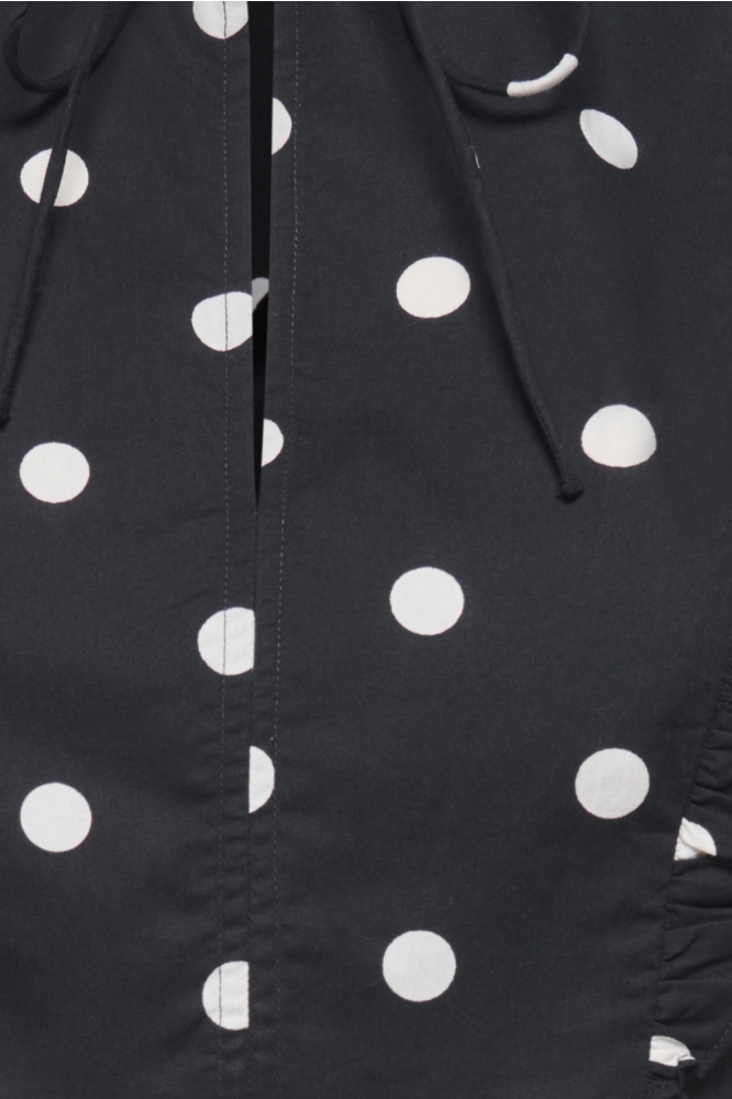 Only zwarte dames blouse | Close up