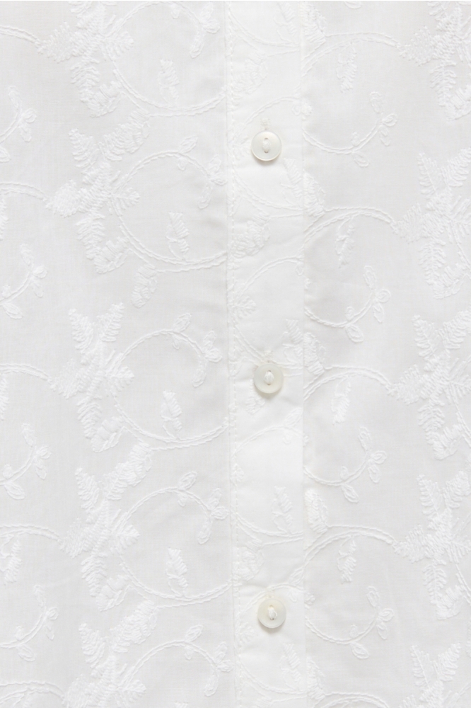 Only witte dames blouse | Close up