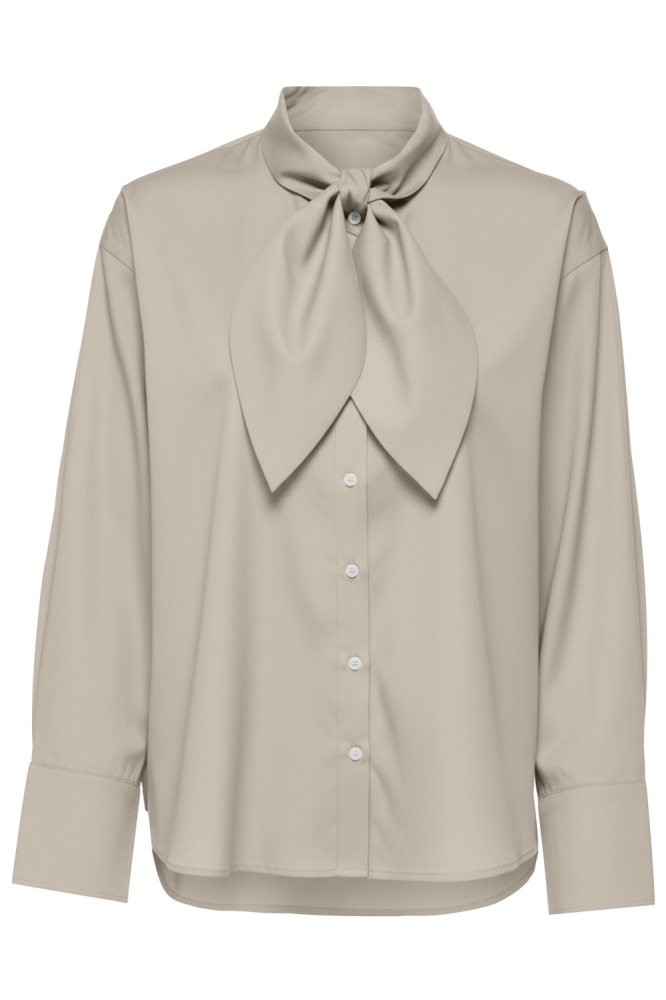 Only beige dames blouse | Vooraanzicht