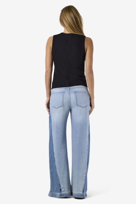 Noisy may zwarte dames gilet | Model