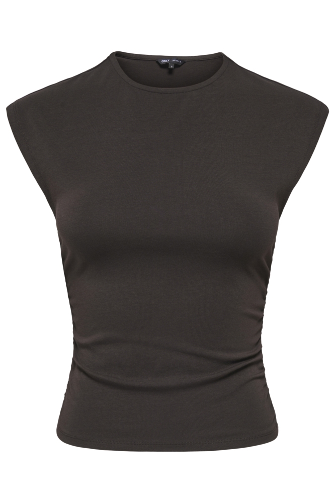 Only bruine dames top | Vooraanzicht