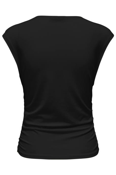 Only zwarte dames top | Achteraanzicht