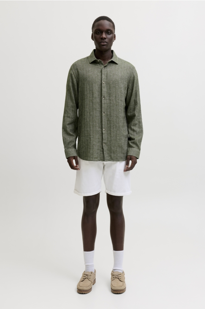 Jack & Jones groene heren overhemd | Model