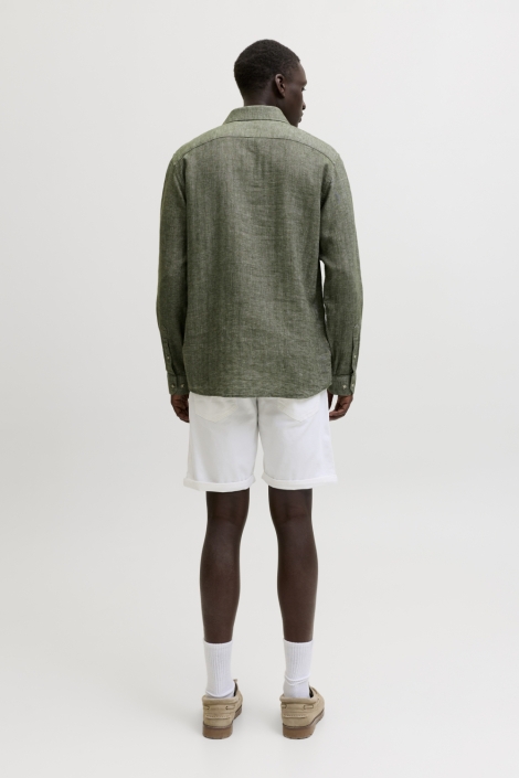 Jack & Jones groene heren overhemd | Model