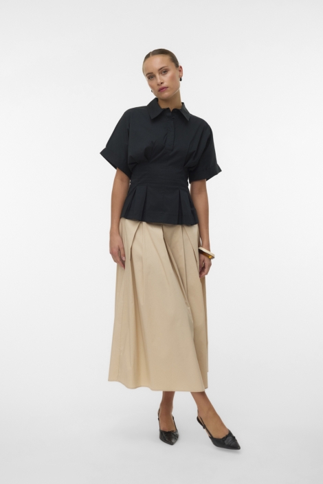 Vero Moda zwarte dames blouse | Model