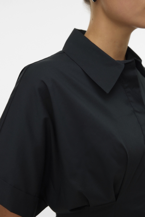 Vero Moda zwarte dames blouse | Close up