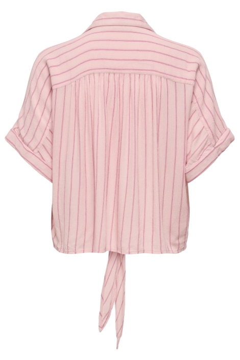 Only roze dames blouse | Achteraanzicht