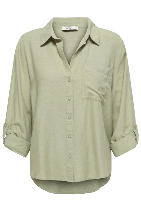 Jacqueline de Yong groene dames blouse | Vooraanzicht