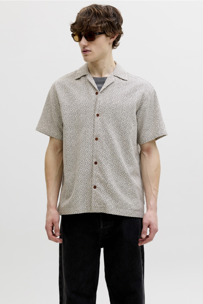 Jack & Jones beige heren overhemd | Model