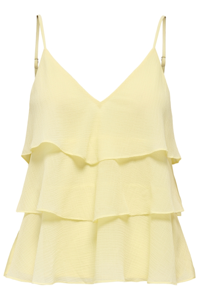 Only gele dames top | Vooraanzicht