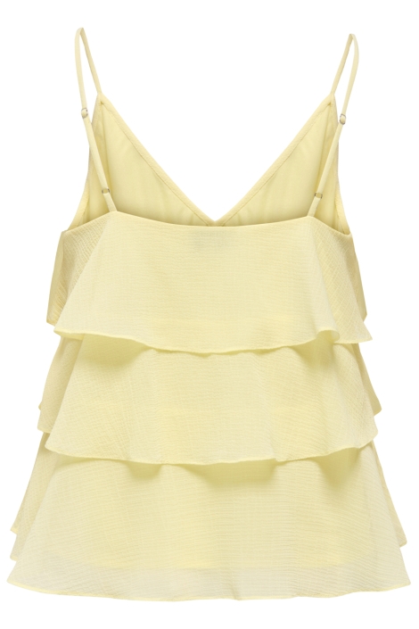 Only gele dames top | Achteraanzicht