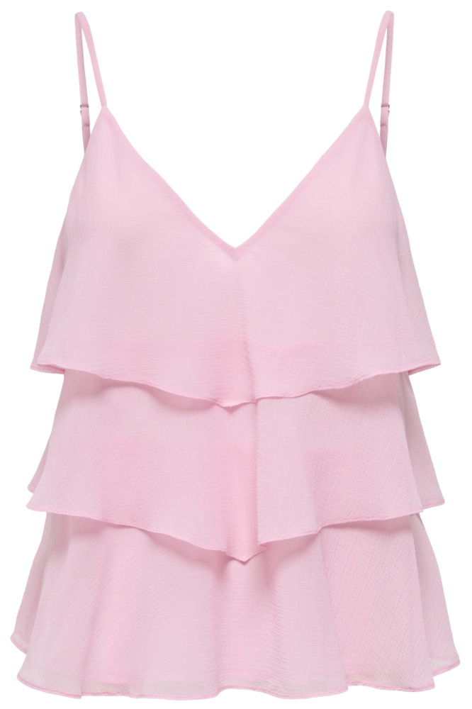 Only roze dames top | Vooraanzicht