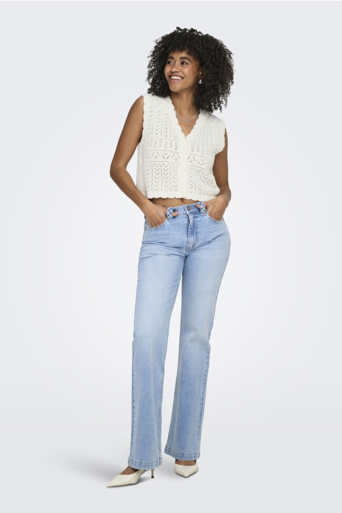 Only witte dames gilet | Model