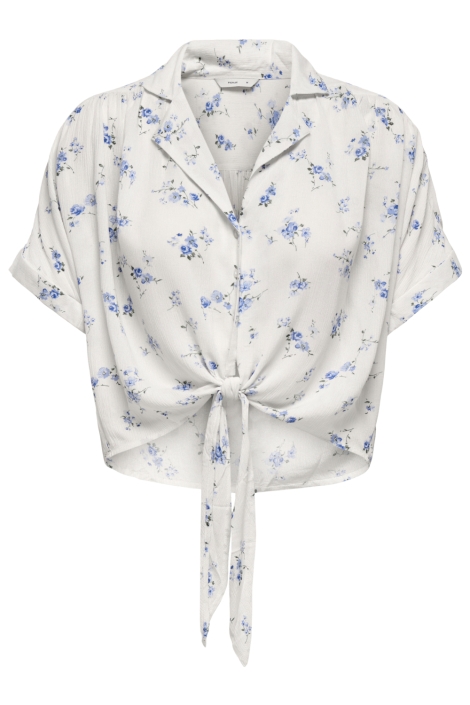 Only witte dames blouse | Vooraanzicht