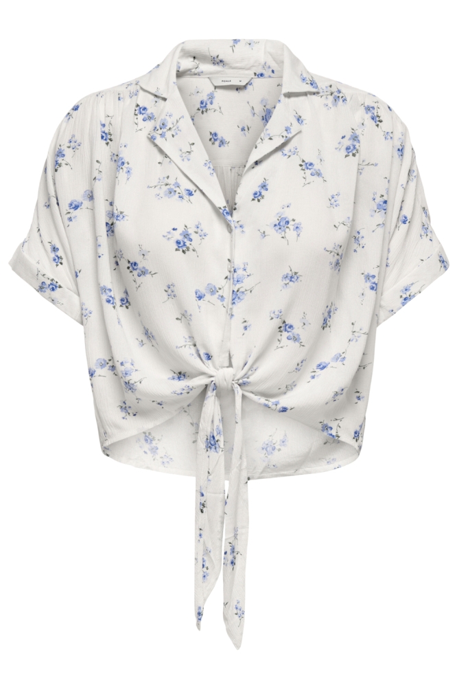 Only witte dames blouse | Vooraanzicht