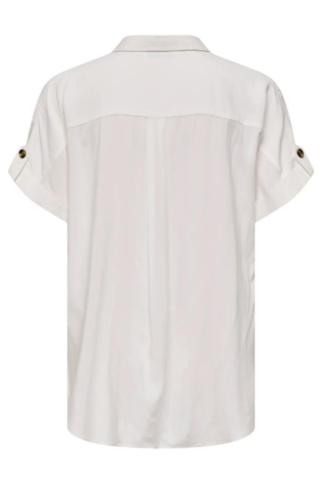 Only witte dames blouse | Achteraanzicht