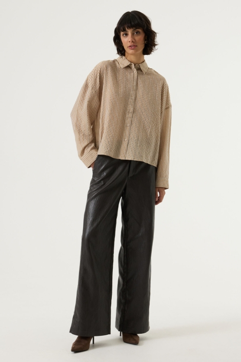 Garcia beige dames blouse | Model