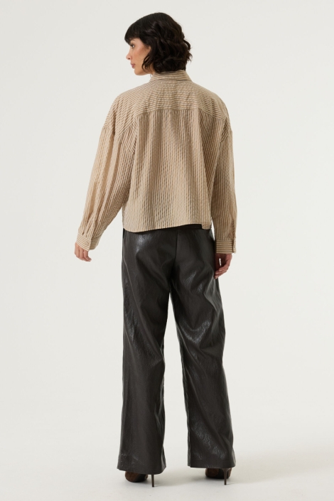 Garcia beige dames blouse | Model