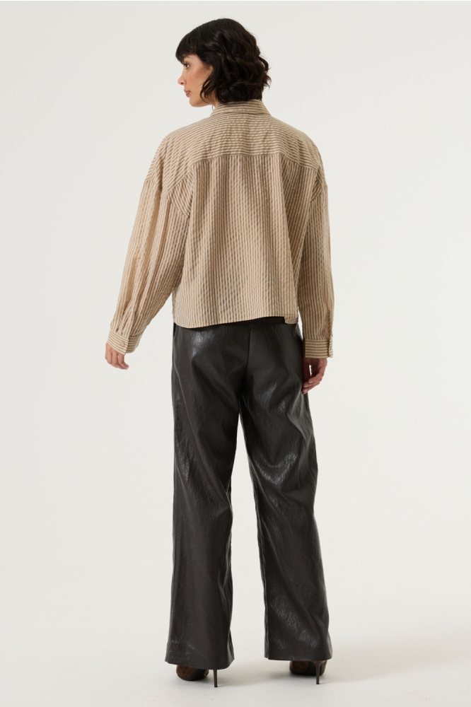 Garcia beige dames blouse | Model