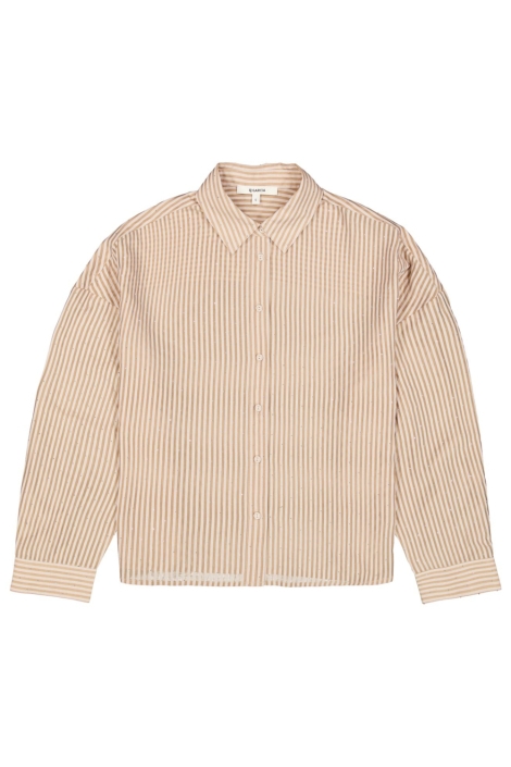 Garcia beige dames blouse | Vooraanzicht