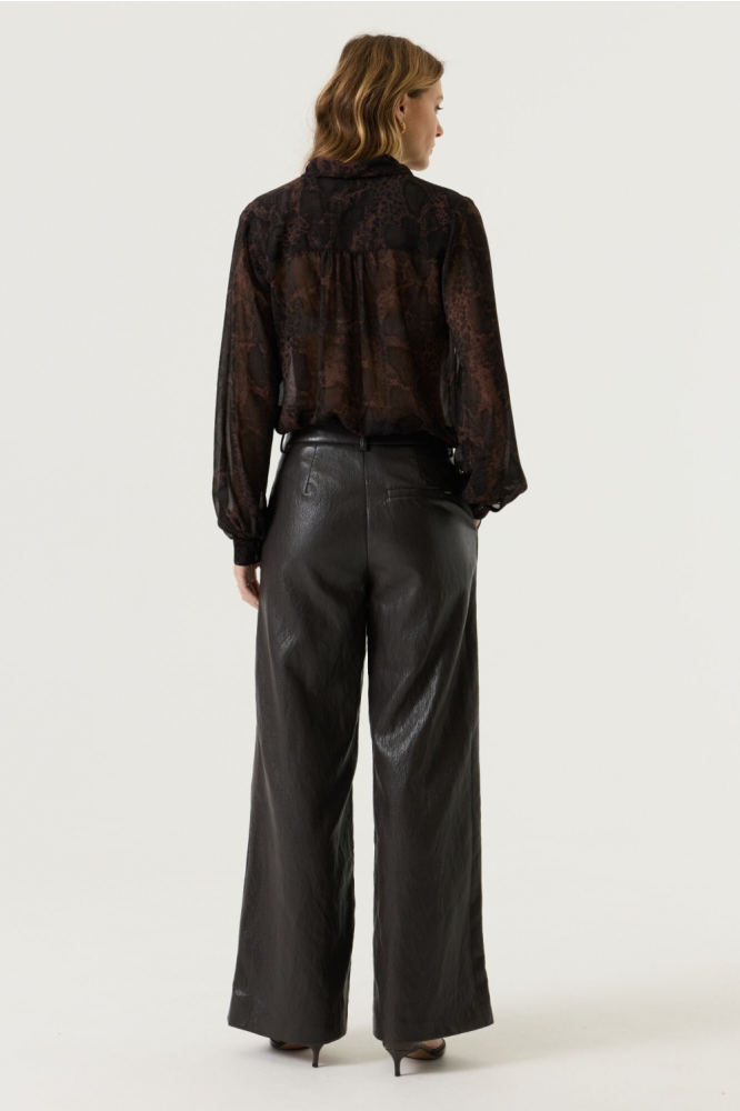 Garcia bruine dames blouse | Model