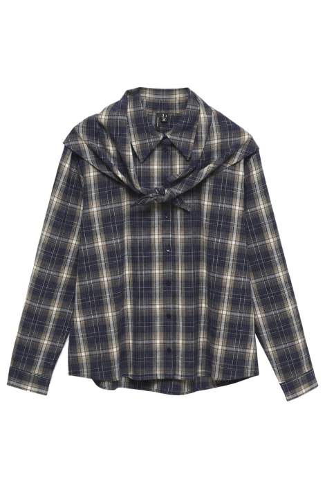 Vero Moda blauwe dames blouse | Vooraanzicht
