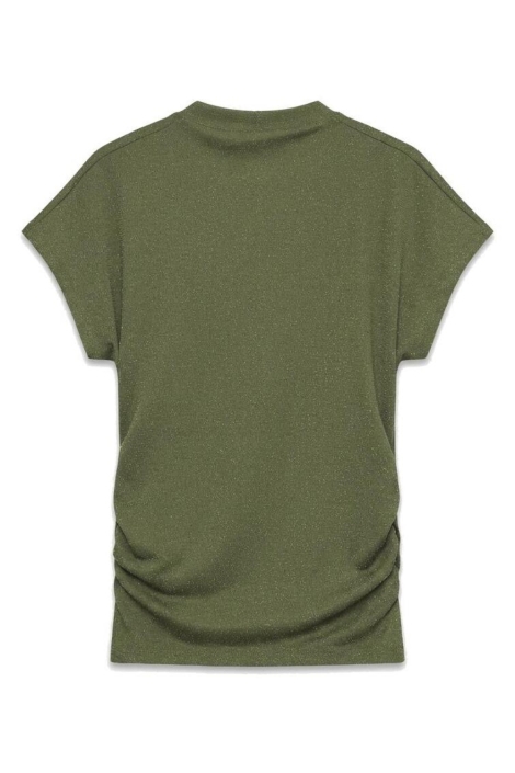 Vero Moda groene dames t-shirt | Vooraanzicht