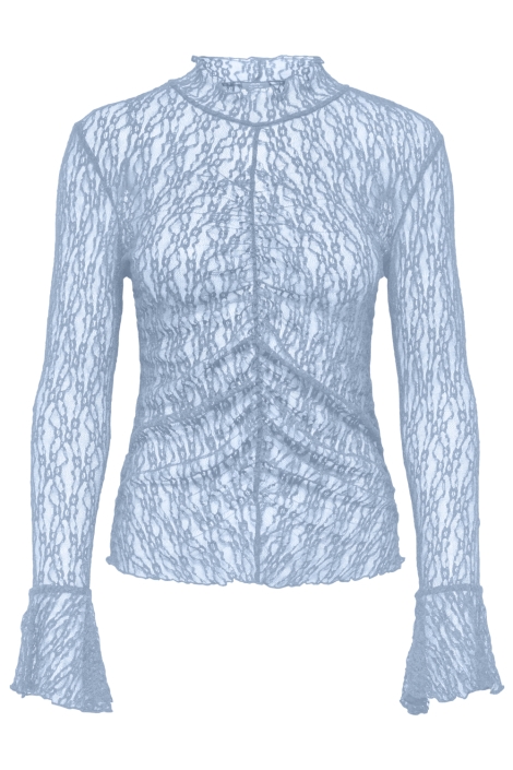 Jacqueline de Yong blauwe dames top | Vooraanzicht