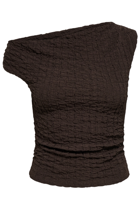 Only bruine dames top | Vooraanzicht