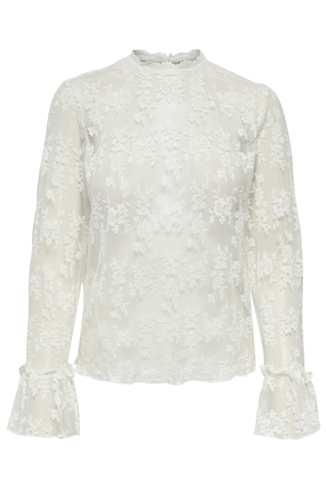 Only witte dames top | Vooraanzicht