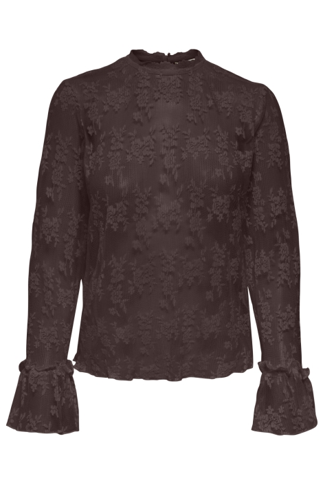 Only bruine dames top | Vooraanzicht