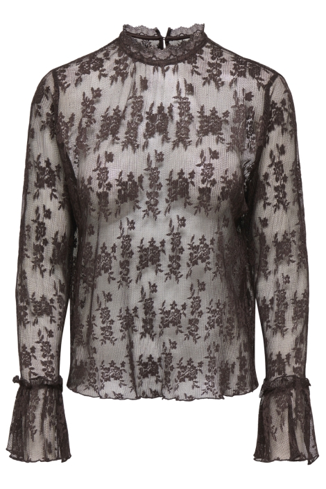 Only bruine dames top | Vooraanzicht