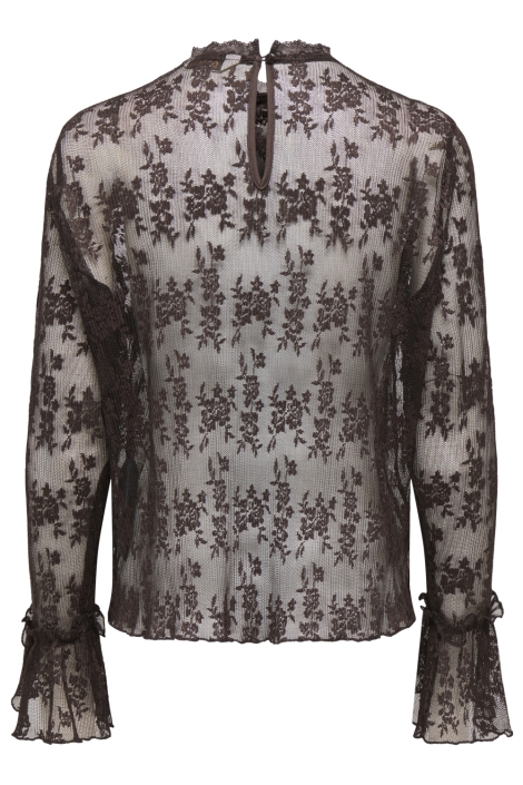 Only bruine dames top | Achteraanzicht