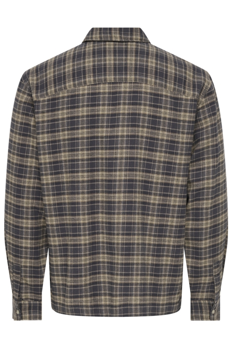Only & Sons bruine heren overhemd | Achteraanzicht