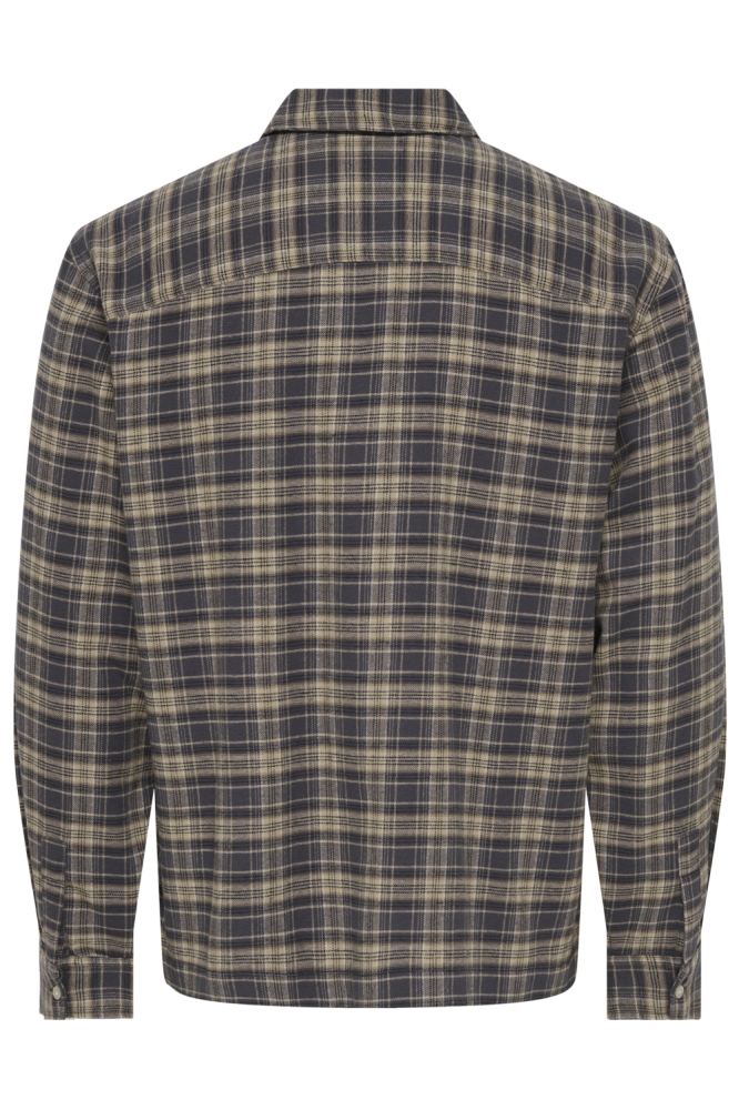 Only & Sons bruine heren overhemd | Achteraanzicht