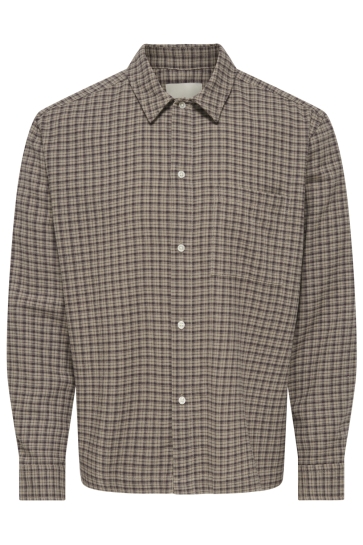 Only & Sons Overhemd ONSHALE FLANNEL CHECK SHIRT RLX FIT 22039953 TRAVERTINE