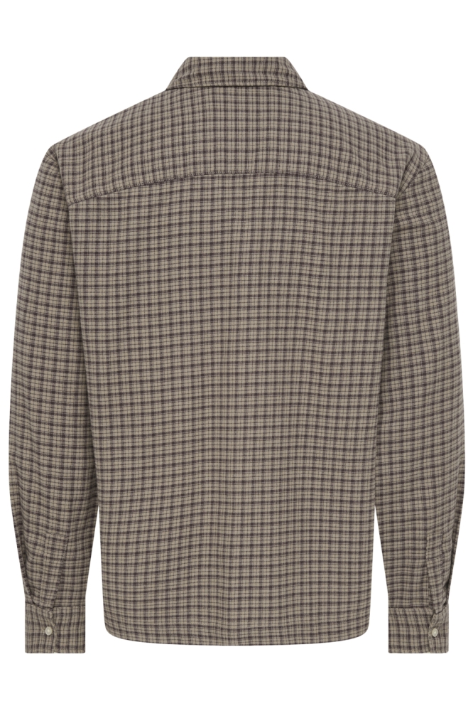 Only & Sons camel heren overhemd | Achteraanzicht