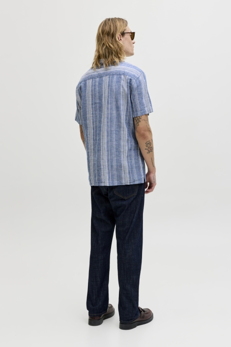 Jack & Jones blauwe heren overhemd | Model