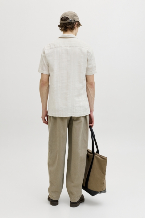 Jack & Jones beige heren overhemd | Model