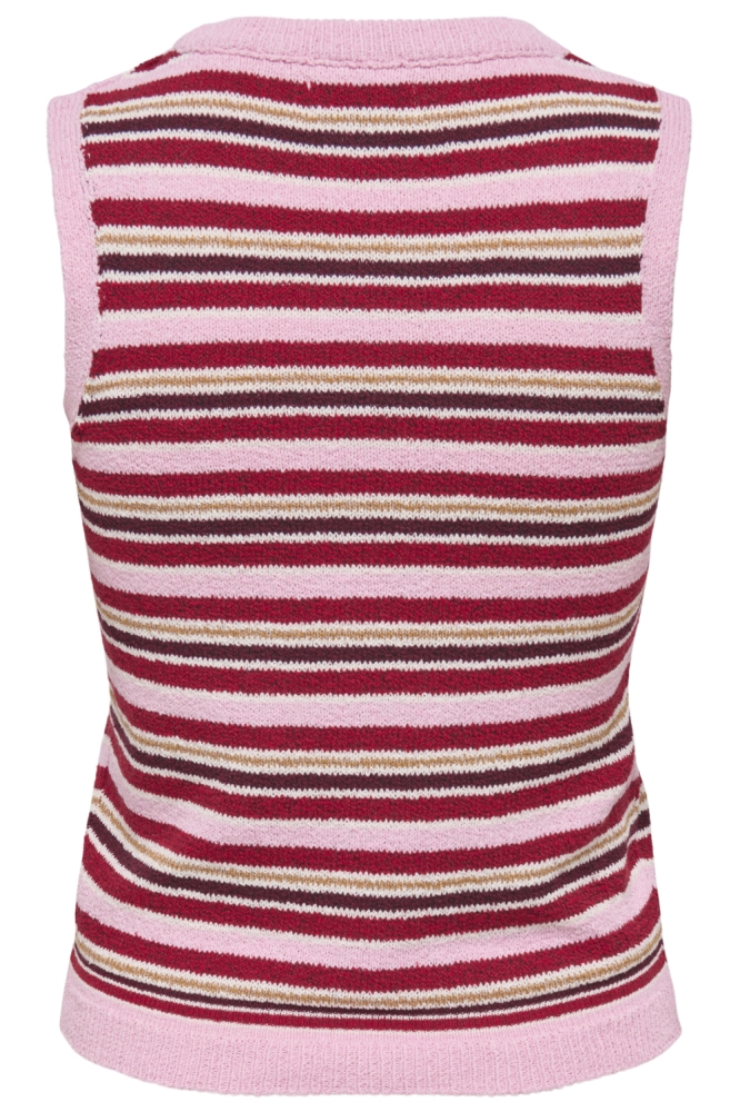 Jacqueline de Yong roze dames top | Achteraanzicht
