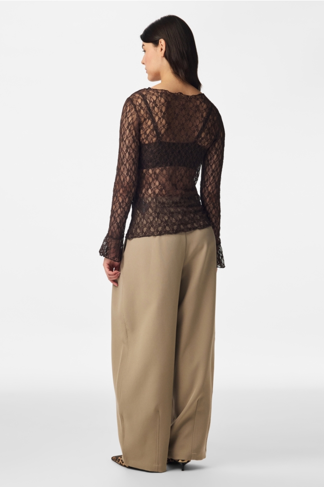 Pieces bruine dames top | Model