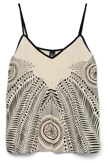 Vero Moda Top VMLALITA ZOLA SINGLET TOP WVN 10340011 BIRCH/ZOLA