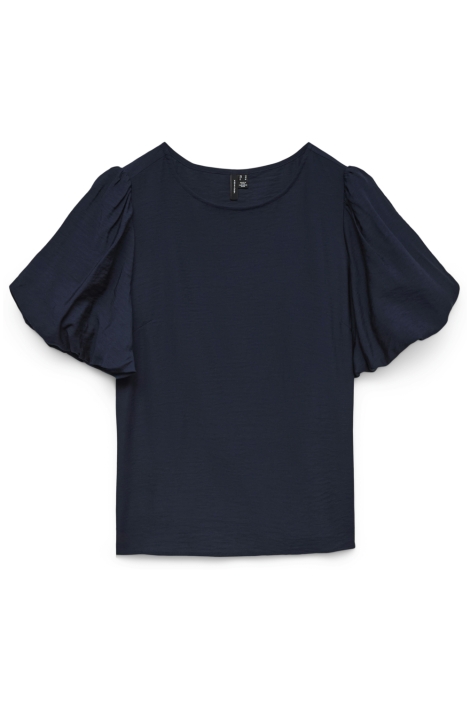 Vero Moda blauwe dames t-shirt | Vooraanzicht