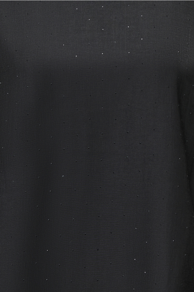 Jacqueline de Yong zwarte dames t-shirt | Close up