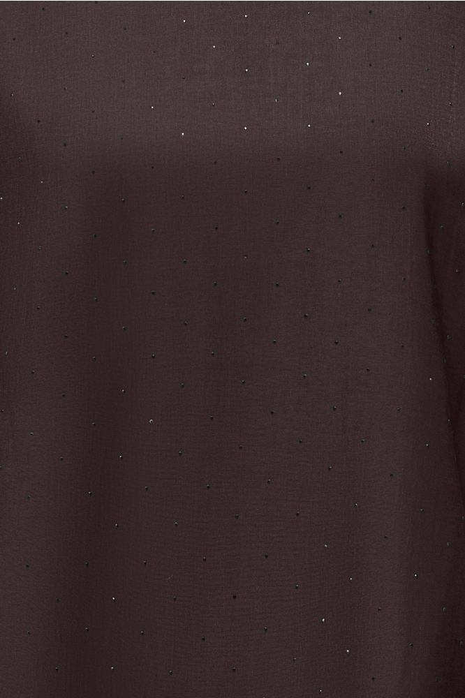 Jacqueline de Yong bordeaux dames t-shirt | Close up