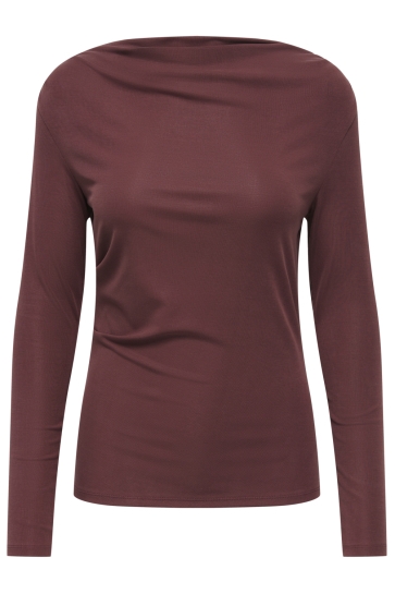 Jacqueline de Yong Top JDYCASSIA JAKIA LS WATERFALL TOP JR 15382975 Rum Riasin
