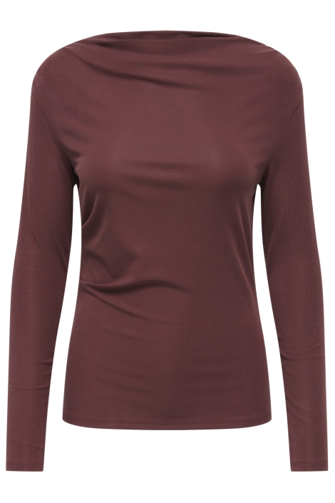 Jacqueline de Yong bruine dames top | Vooraanzicht